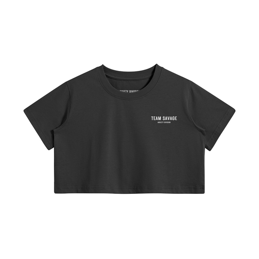 Team Savage Crop Top