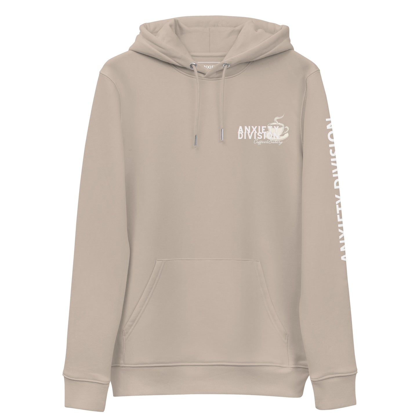 Pastel De Nata unisex hoodie (Logo left sleeve)